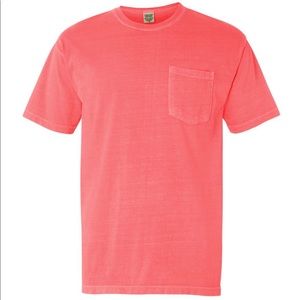 New Comfort Color Pocket T-Shirt - Watermelon